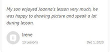 Load image into Gallery viewer, English Class for young learners.